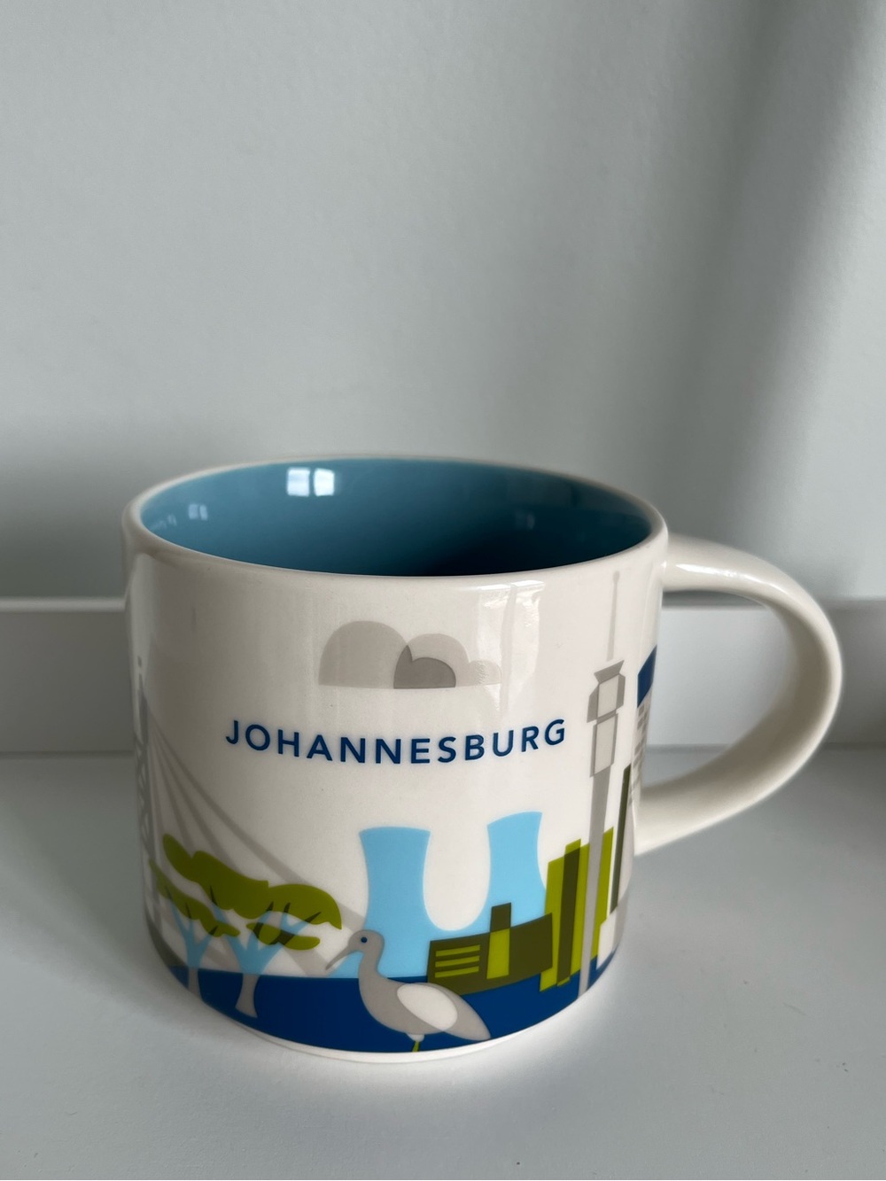 Starbucks Johannesburg Cityscape Ceramic Mug early run first 3000